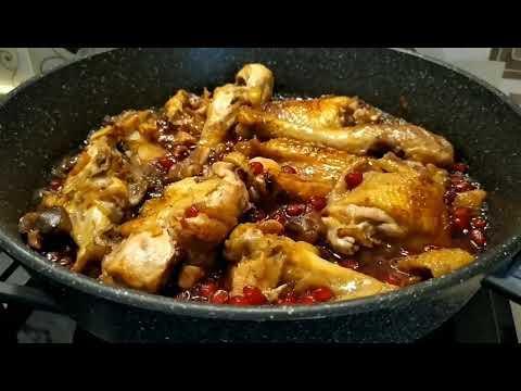 Nar qovurma - Hind toyuğu | kənd çolpası 