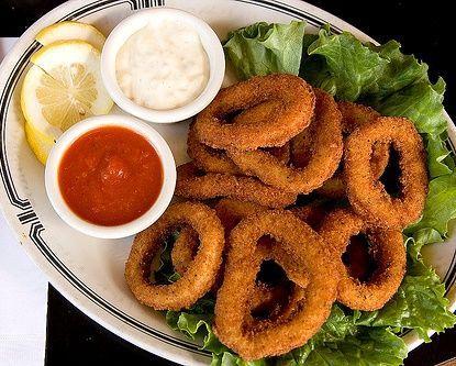 Tempura kalamar