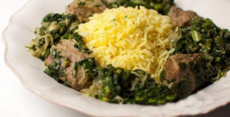 Səbzi plov 