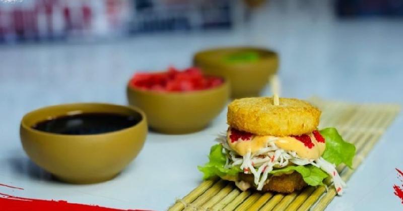 Fried mini Burger
