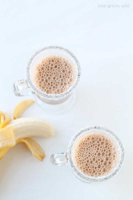 Soyuq Bananlı Latte 
