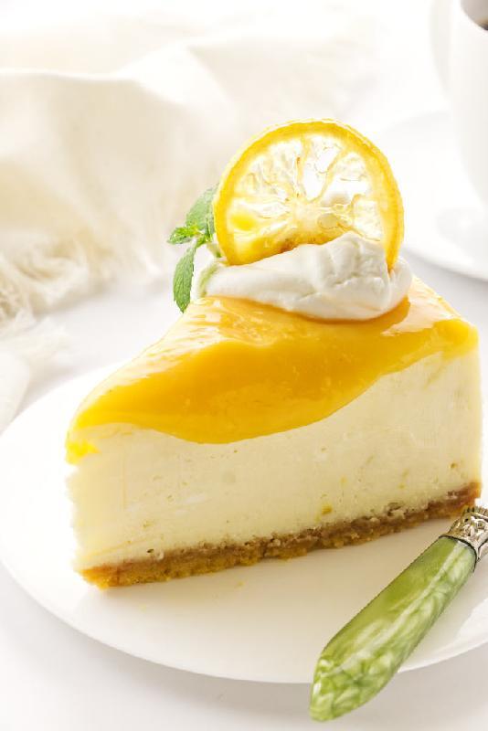 Limonlu cheesecake