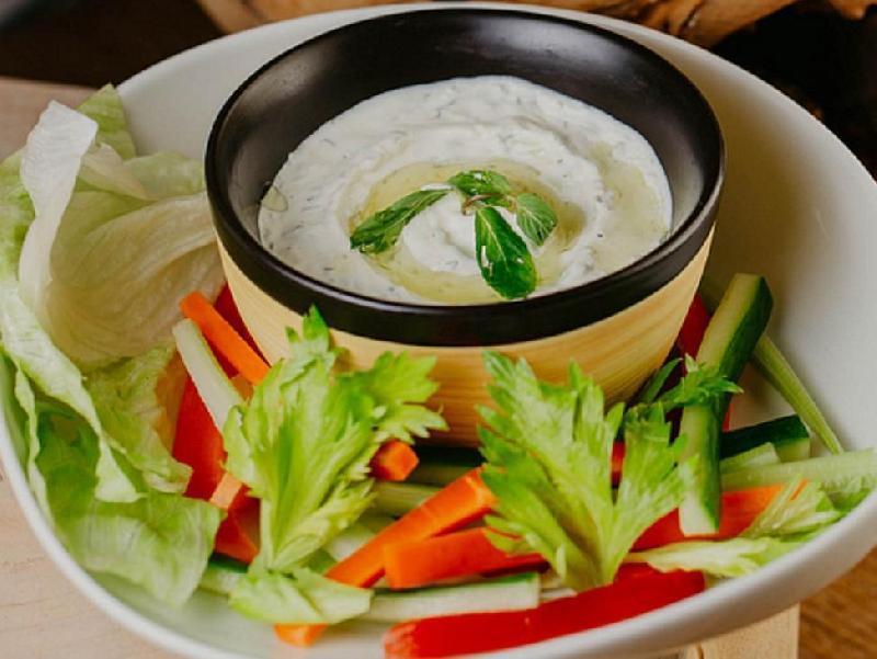 Tzatziki, Vegetable Crudities