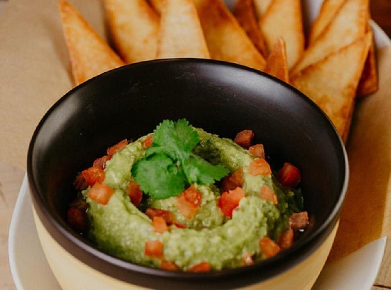 Guacamole, Fried Tortilla Chips