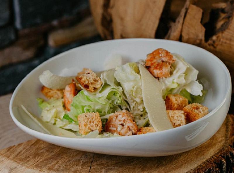 The Wedge Caesar with Prawns