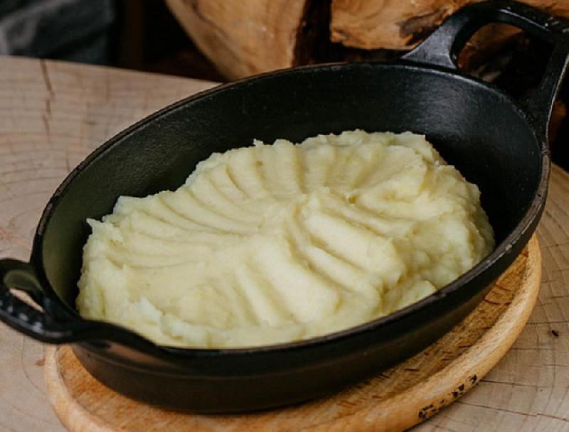 Mash Potato with Cream and whipped butter