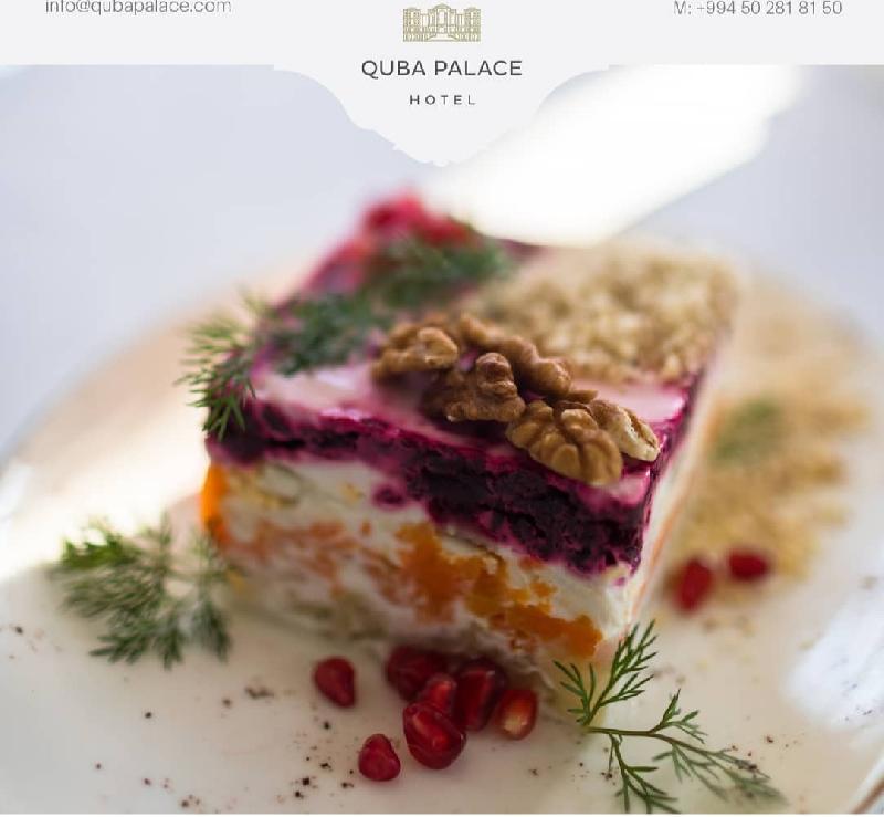 Russian dressed herring salad 