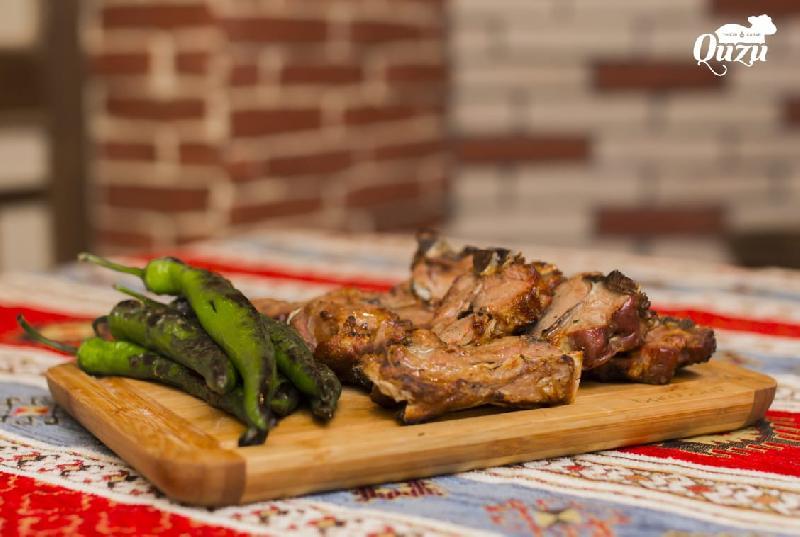 Quzu tikə kabab