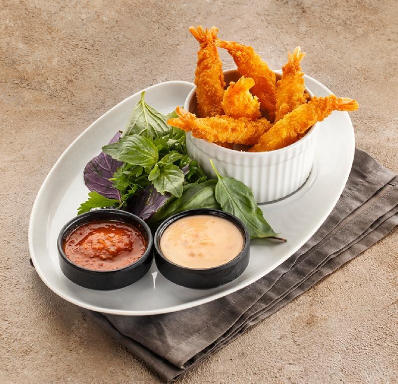 Krevet tempura şirin çili souslu