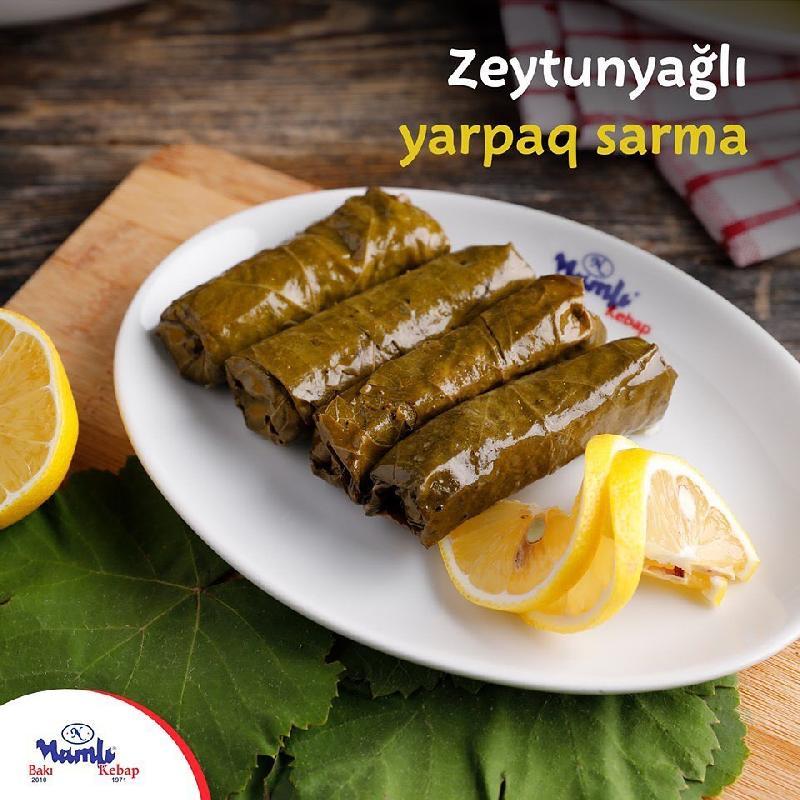 Zeytun Yağlı Yarpaq Dolma 