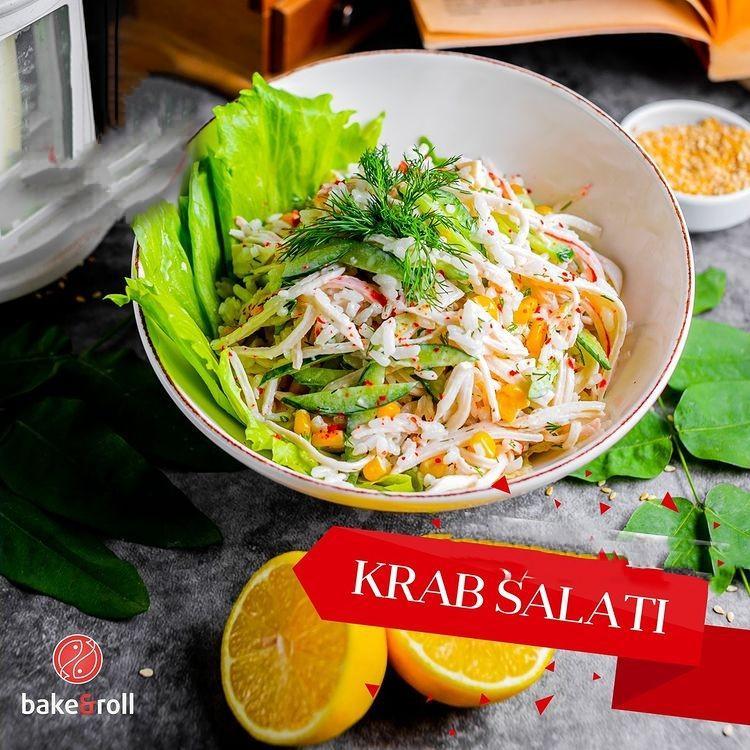 Krab salatı