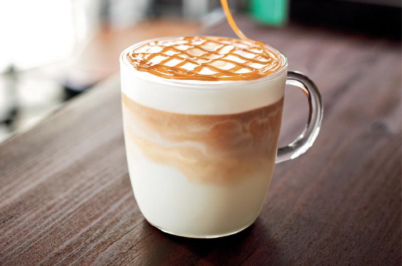 Caffe macchiato al caramello