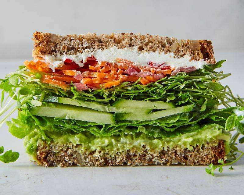Vegetarian sandwich