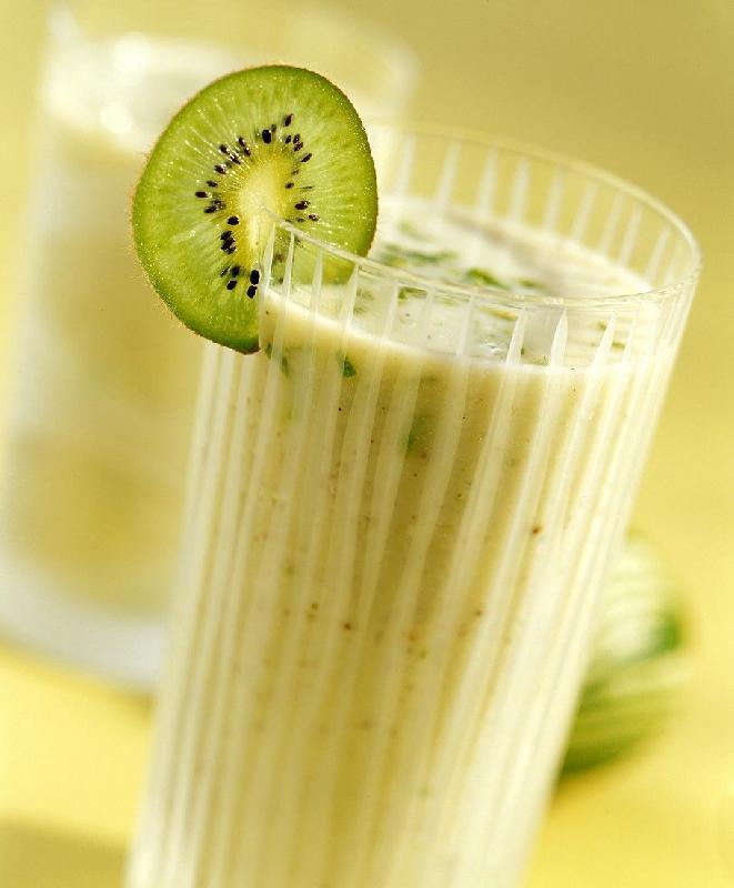 Kiwi milkshake 