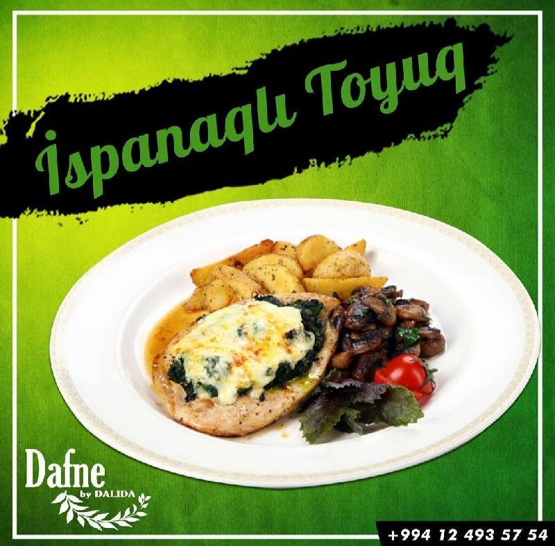 İspanaqlı toyuq