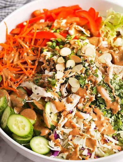 İsti Asiya salatı