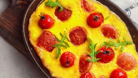Sosiskalı Omlet 