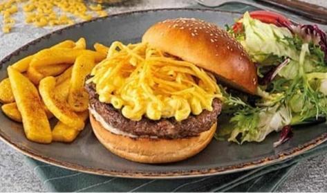 Mac And Cheese Burger 