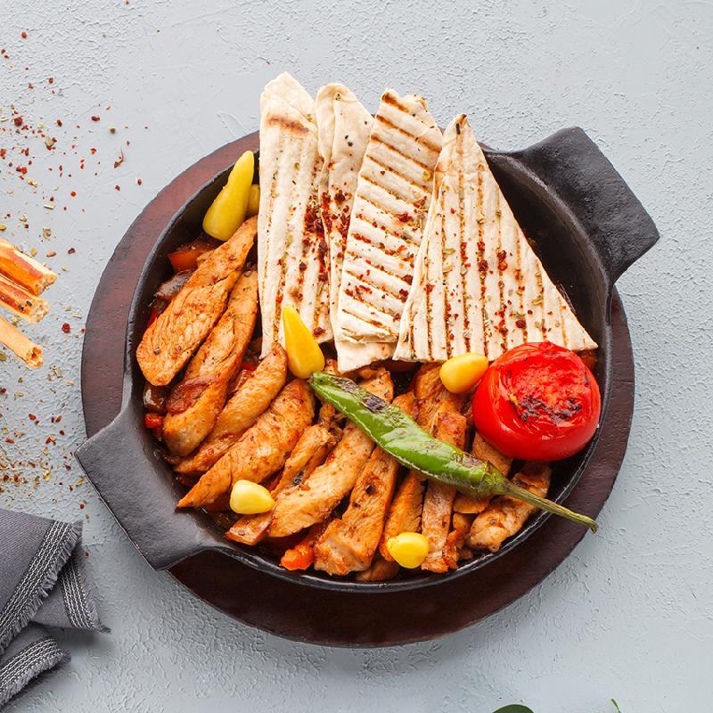 Fajitas Toyuqlu