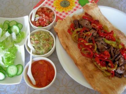 Fajitas Biftekli