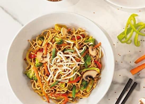 Tərəvəzli Noodle