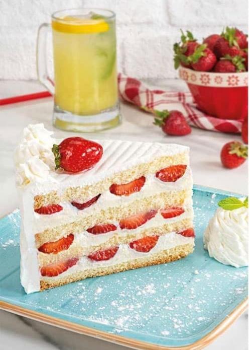 Çiyələkli Tort 