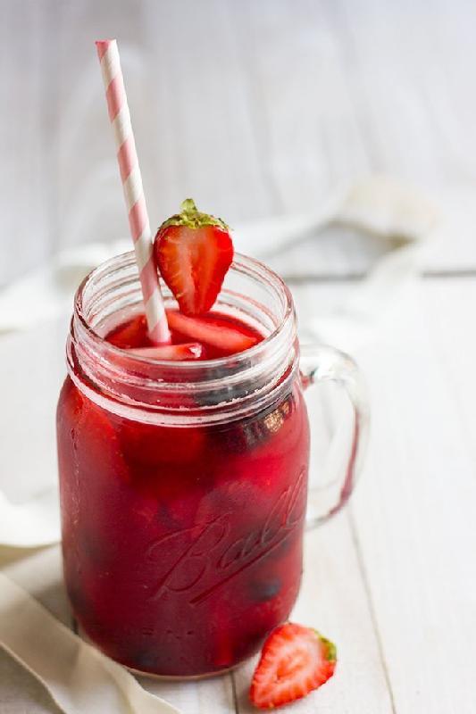 Redberry ice tea 