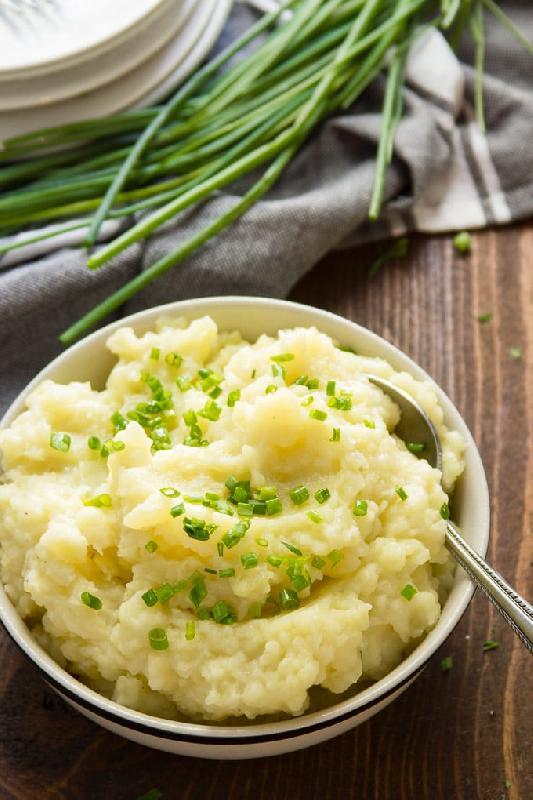 Truffle Mash Potatoes (d, gf, v)