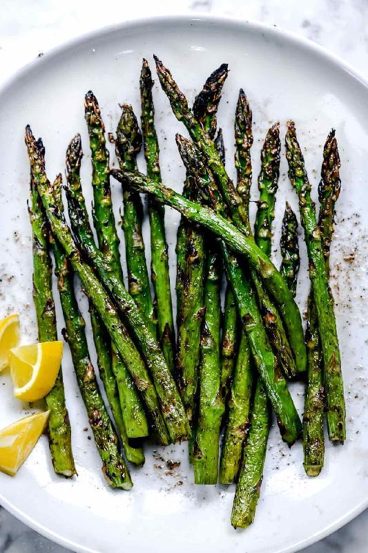 Grilled Asparagus (gf, v, vg)