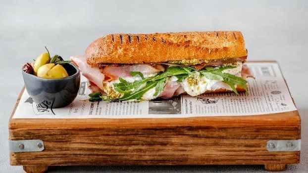 Mina Burrata Sandwich
