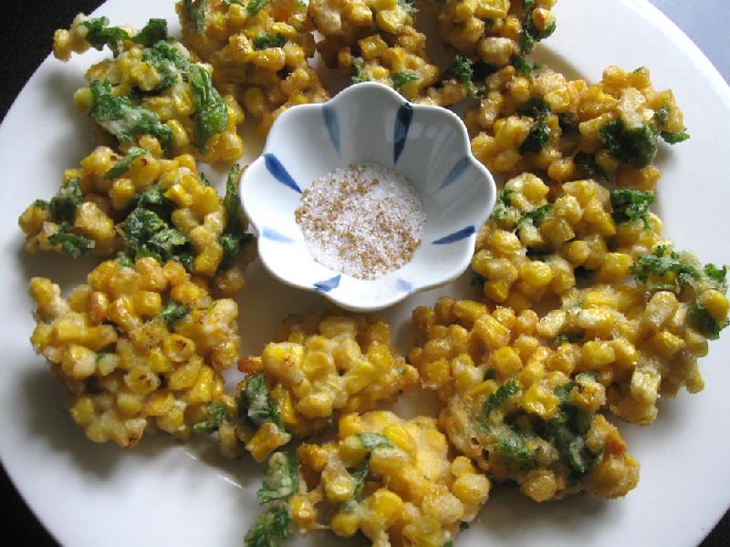 Corn kakiage