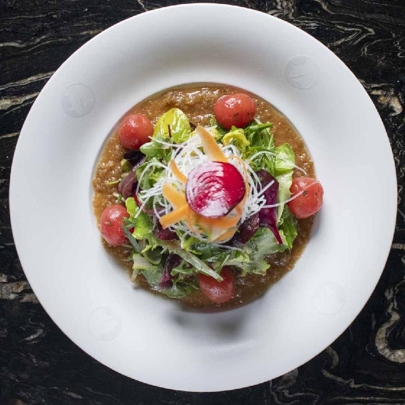 Field Greens with Matsuhisa Dressing