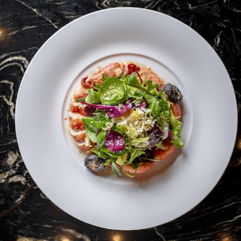 Lobster Salad with Spicy Lemon Dressing