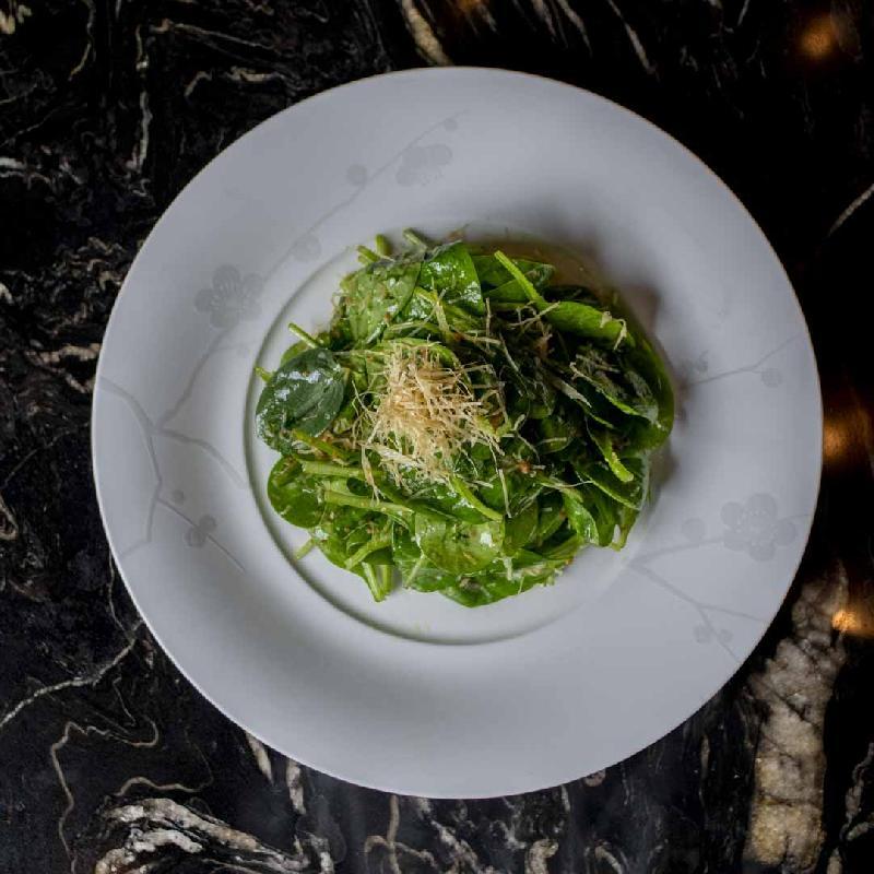 Baby Spinach Salad Dry Miso