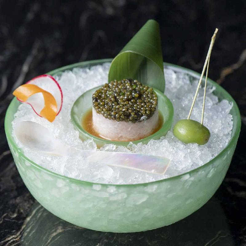 Yellowtail Tartare with Caviar