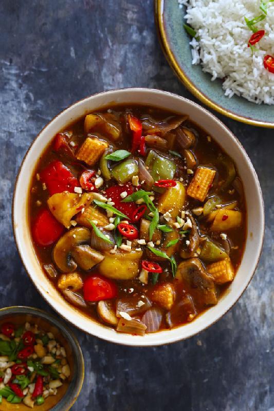 Vegetable Spicy Garlic