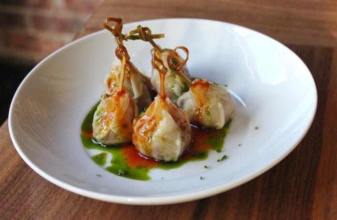 Foie Gras Shiitake Dumplings