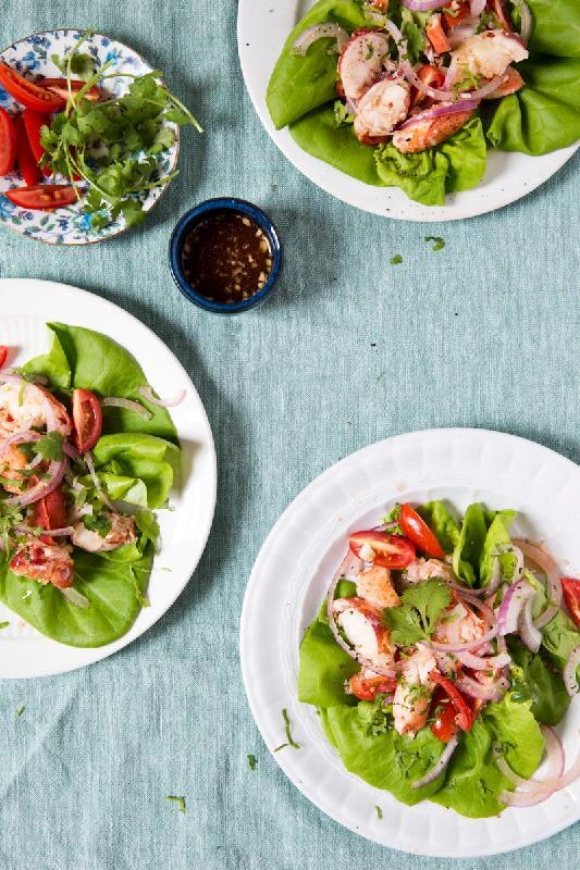 Lobster Ceviche Butter Lettuce