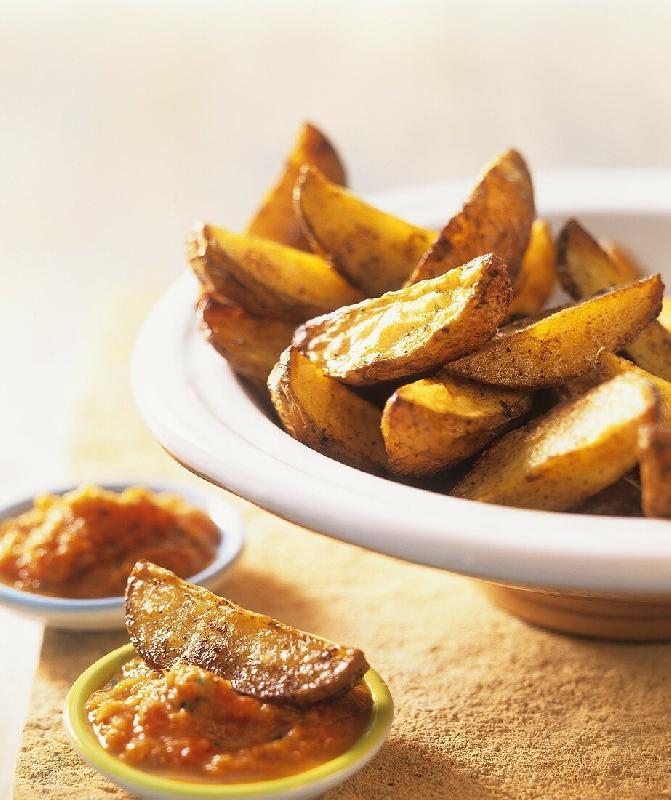 Potato Sticks With Pepper
