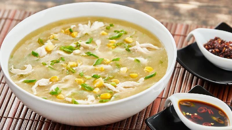 Corn Soup With Chicken