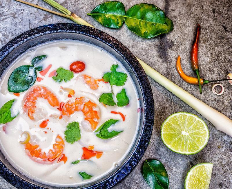 Tom Kha Gai Seafod Soup
