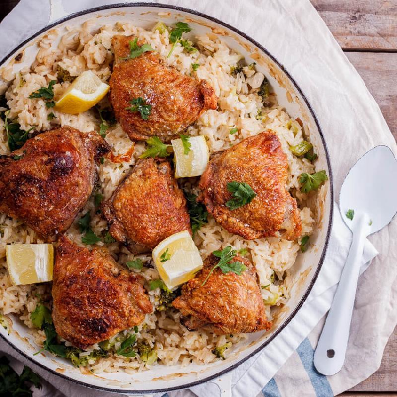 Cripsy Chicken Rice