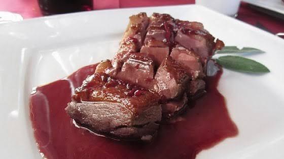 Red Wine Sauce Duck