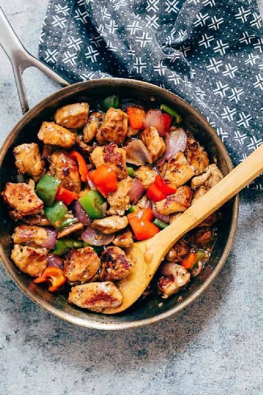 Green Pepper Fried Chicken