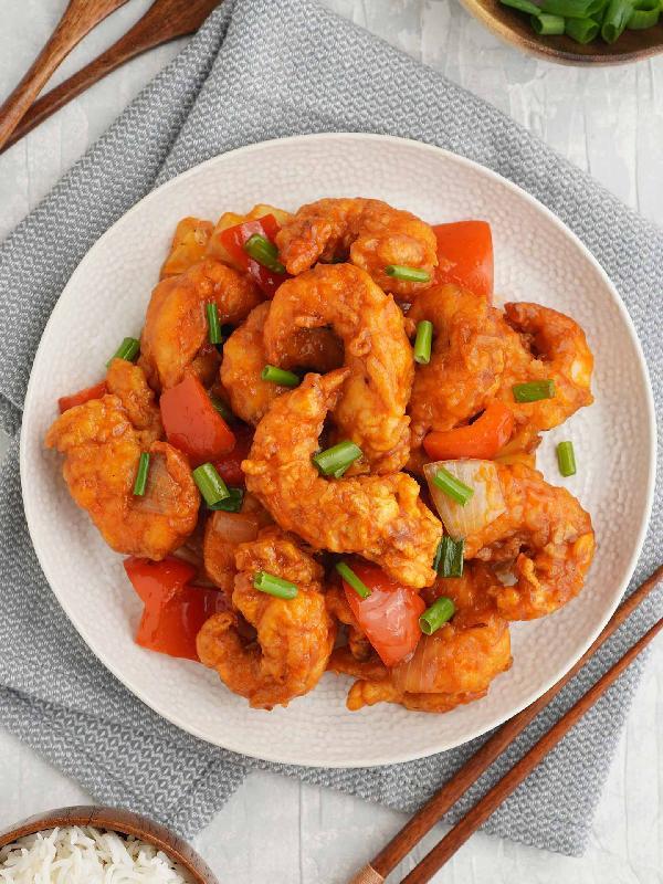 Sweet Sour Prawns