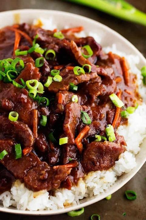 Mongolian Pot Roasted Beef