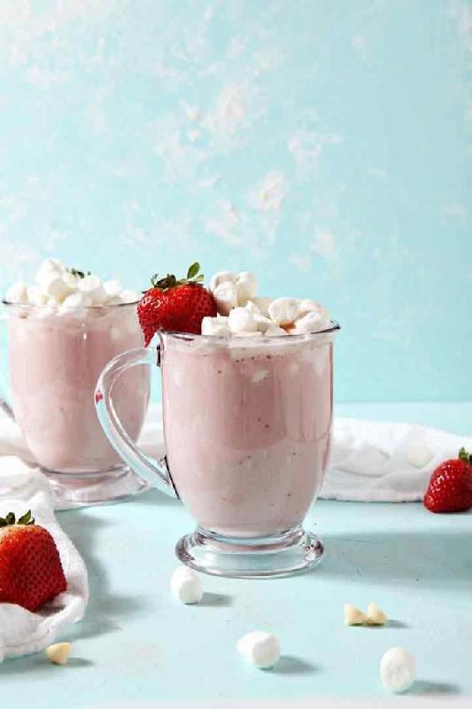 Strawberry Hot Chocolate