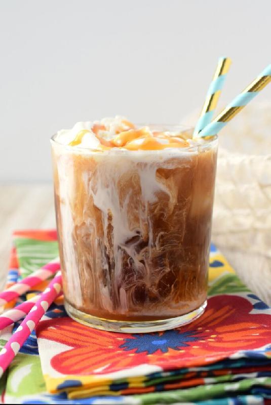Iced Caramel Latte