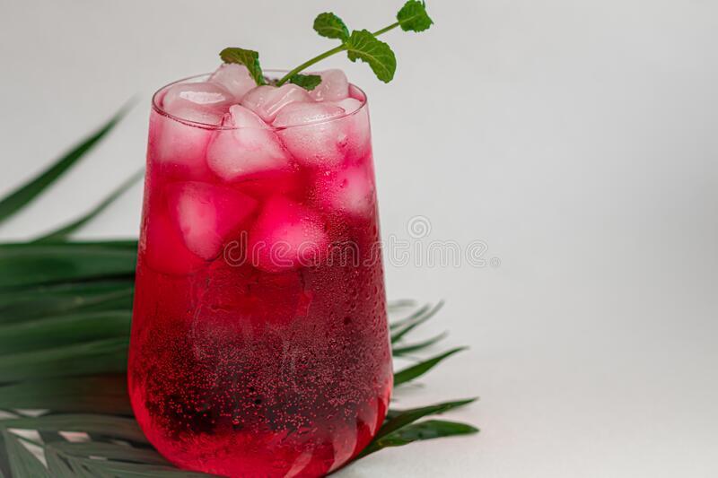 Barberry karkade ice tea 