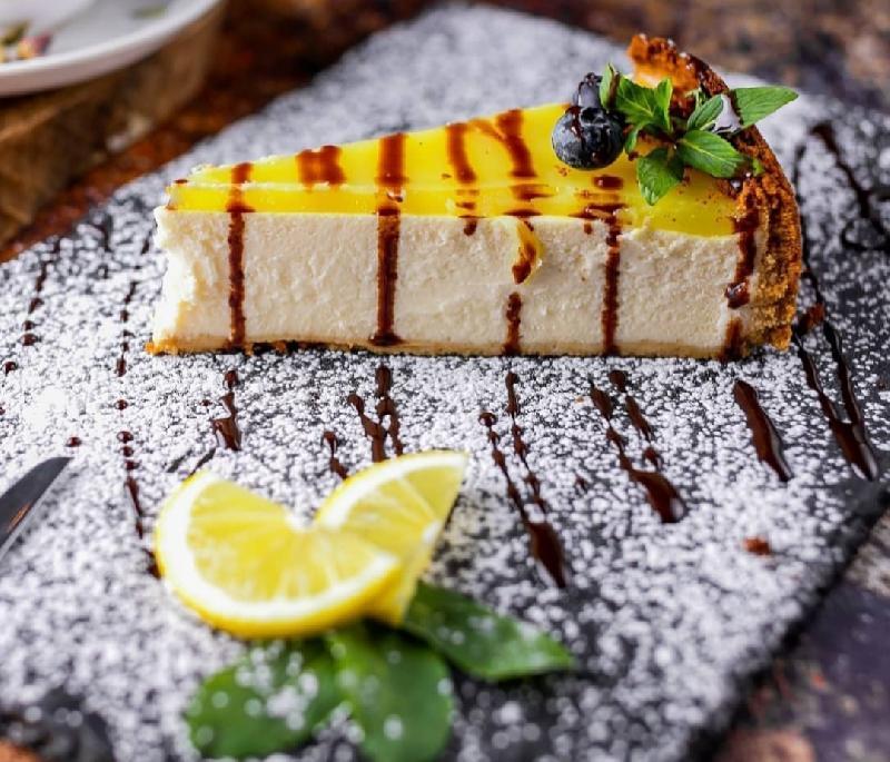 Lemon cheese cake 